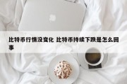 比特币行情没变化 比特币持续下跌是怎么回事