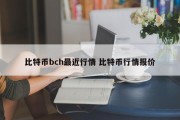 比特币bch最近行情 比特币行情报价
