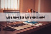 比特币期权哪家强 比特币期权能赚钱吗