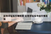 比特币钻石行情优势 比特币钻石今日行情走势
