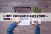 区块链与多方存储区别 区块链与多方存储区别是什么