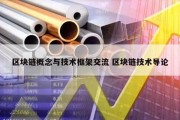 区块链概念与技术框架交流 区块链技术导论