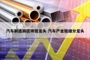 汽车制造商区块链龙头 汽车产业链细分龙头