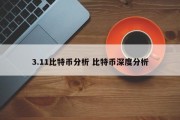 3.11比特币分析 比特币深度分析